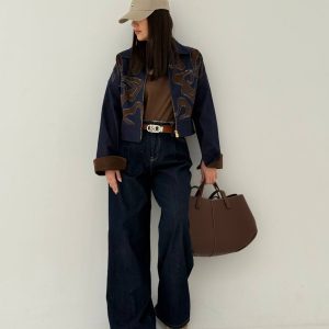 شلوار جین سورمه ای